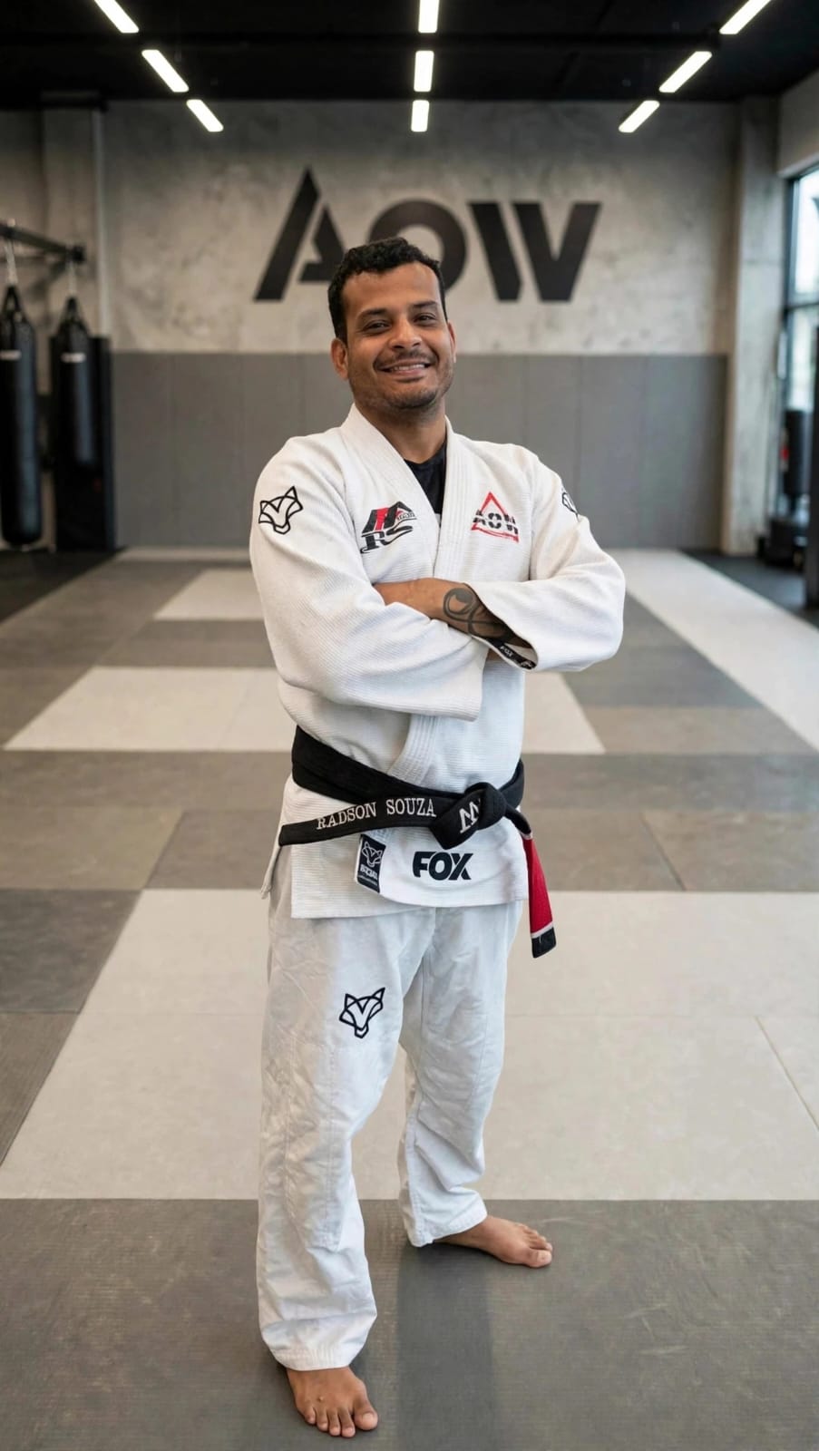 Radson souza, responsável pela academia
